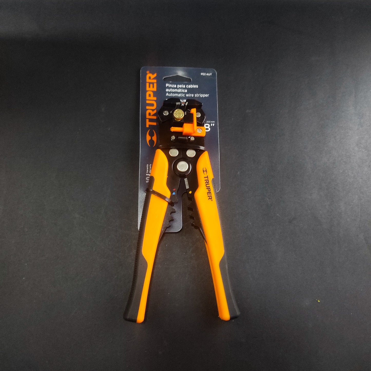 Pinza Pela Cables Automática Truper 8”